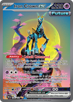 Iron Crown ex - 206/162 — SV05: Temporal Forces