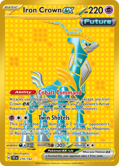 Iron Crown ex - 216/162 — SV05: Temporal Forces