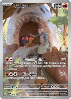 Torkoal - 172/167 card art