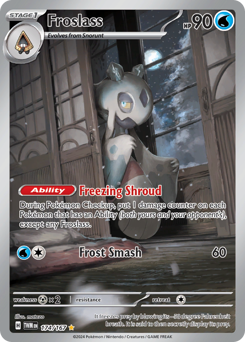 Froslass - 174/167 card art