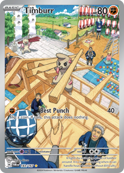 Timburr - 183/167 card art