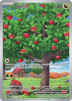 Applin - 185/167 card art