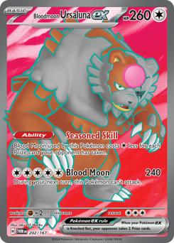 Bloodmoon Ursaluna ex - 202/167 — SV06: Twilight Masquerade