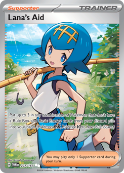 Lana's Aid - 207/167 card art