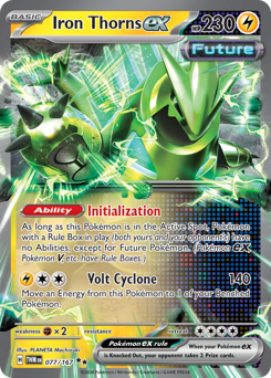 Iron Thorns ex - 077/167 — SV06: Twilight Masquerade