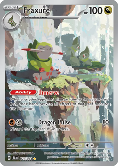 Fraxure - 077/064 card art