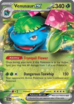 Venusaur ex — SV07: Stellar Crown