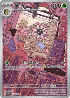Lileep - 145/142 card art