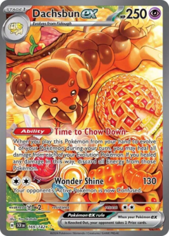 Dachsbun ex - 169/142 card art