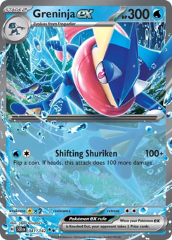 Greninja ex — SV07: Stellar Crown