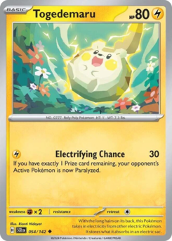 Togedemaru — SV07: Stellar Crown