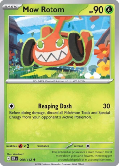 Mow Rotom — SV07: Stellar Crown