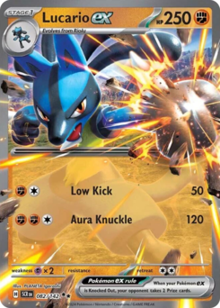 Lucario ex — SV07: Stellar Crown
