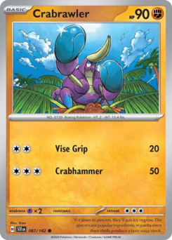 Crabrawler — SV07: Stellar Crown