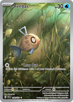 Feebas - 198/191 card art