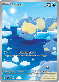 Spheal - 199/191 card art