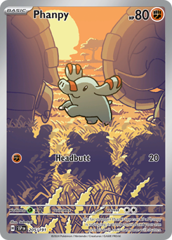 Phanpy - 205/191 card art