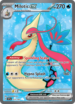 Milotic ex - 217/191 — SV08: Surging Sparks