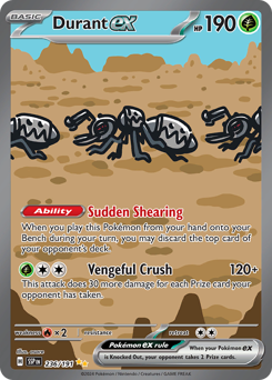 Durant ex - 236/191 card art
