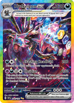 Hydreigon ex - 240/191 — SV08: Surging Sparks