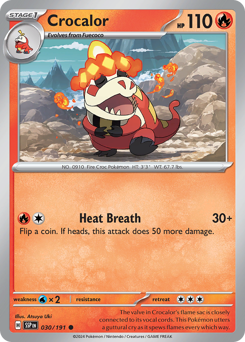 Crocalor — SV08: Surging Sparks