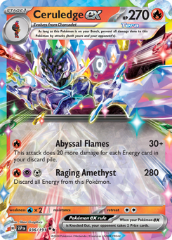 Ceruledge ex — SV08: Surging Sparks