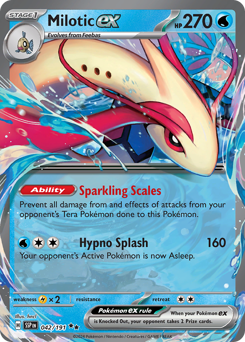 Milotic ex - 042/191 — SV08: Surging Sparks
