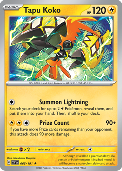 Tapu Koko — SV08: Surging Sparks