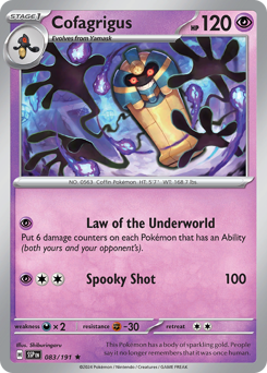 Cofagrigus — SV08: Surging Sparks