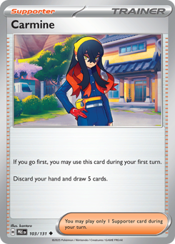 Carmine — SV: Prismatic Evolutions