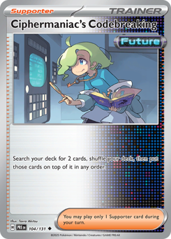 Ciphermaniac's Codebreaking — SV: Prismatic Evolutions