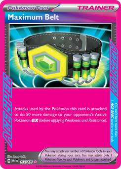Maximum Belt — SV: Prismatic Evolutions