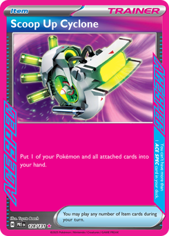 Scoop Up Cyclone — SV: Prismatic Evolutions