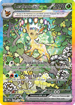 Leafeon ex - 144/131 — SV: Prismatic Evolutions