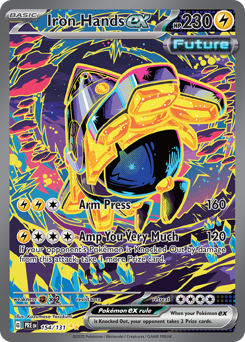 Iron Hands ex - 154/131 card art