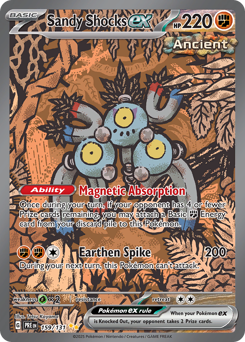 Sandy Shocks ex - 159/131 — SV: Prismatic Evolutions