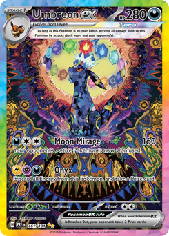 Umbreon ex - 161/131 card art