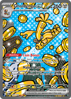 Gholdengo ex card art