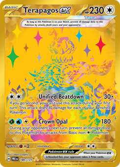 Terapagos ex - 180/131 card art