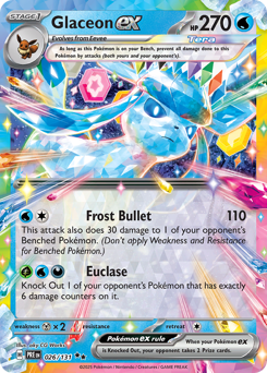 Glaceon ex - 026/131 — SV: Prismatic Evolutions