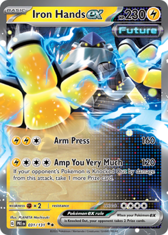 Iron Hands ex - 031/131 — SV: Prismatic Evolutions