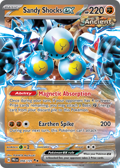 Sandy Shocks ex - 056/131 — SV: Prismatic Evolutions