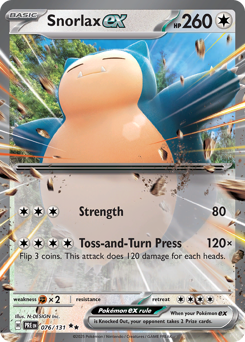 Snorlax ex — SV: Prismatic Evolutions