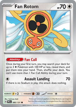 Fan Rotom — SV: Prismatic Evolutions