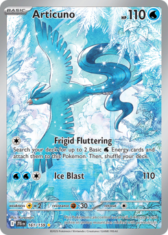 Articuno - 161/159 card art