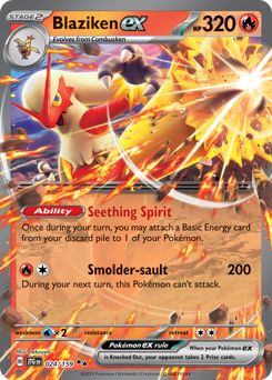 Blaziken ex — SV09: Journey Together
