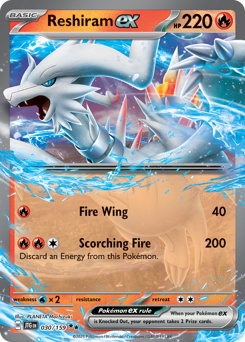 Reshiram ex — SV09: Journey Together