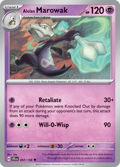 Alolan Marowak — SV09: Journey Together