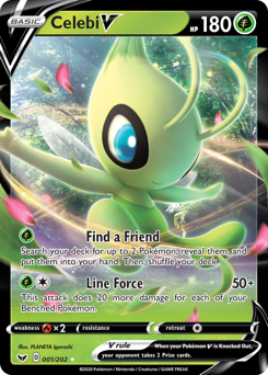 Celebi V — SWSH01: Sword & Shield Base Set