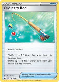Ordinary Rod — SWSH01: Sword & Shield Base Set